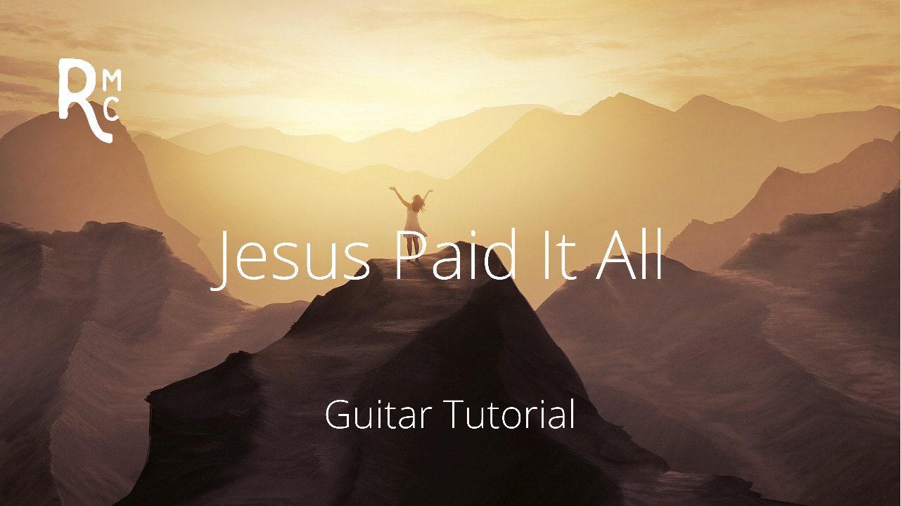 Jesus Paid It All SVG, Christian cross SVG, Jesus Cross Of Thorns SVG, image size:1281x720